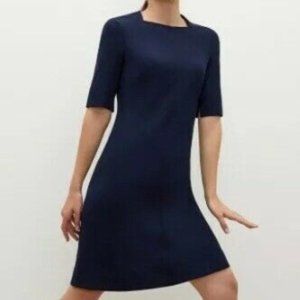 MM LaFleur Emily Dress Galaxy Blue M 6